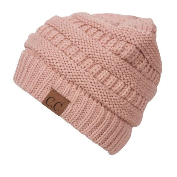 C.C Accessories - C.C. Pink Beannie Hat